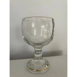 Kappa Alpha Cornell Glass Goblet